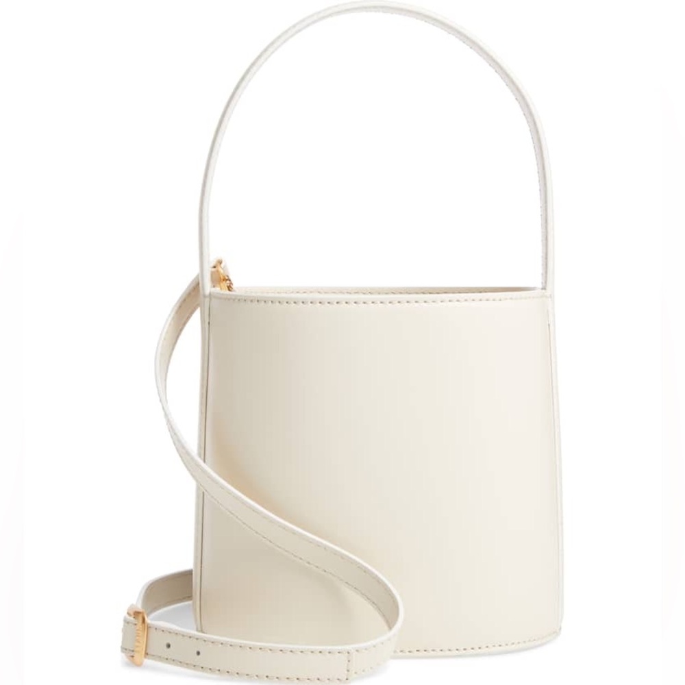 Staud Bisset Cream Women's Bucket Bag